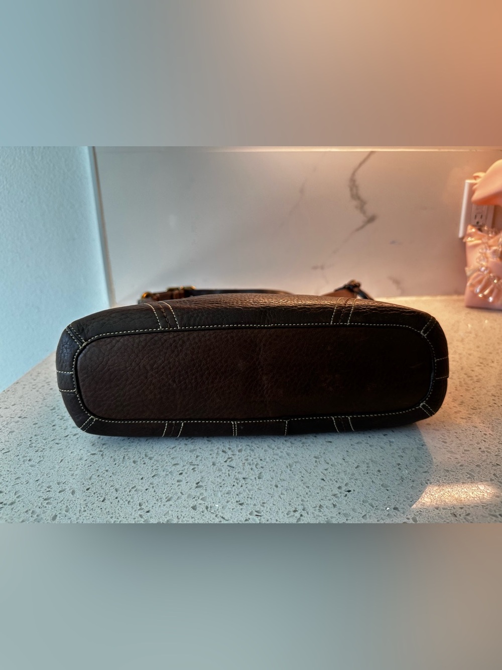 Coach Brown Chelsea with lace up - Picture 7 of 12
